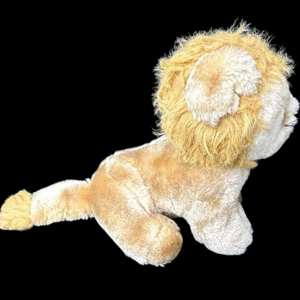 Vintage Lion Lois Toy Nut Shell‎ Bean Bag 7inch Plush